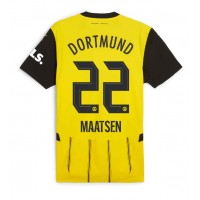 Dres Borussia Dortmund Ian Maatsen #22 Domaci 2024-25 Kratak Rukav